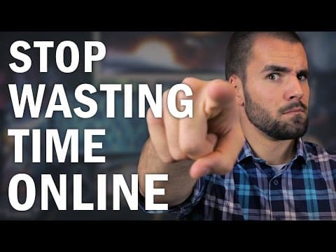 How to Stop Wasting Time on the Internet Effectively thumbnail