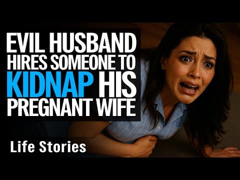 EVIL Husband Hires Someone to Kidnap His Pregnant Wife | Life Stories Moments thumbnail
