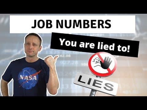 False Job Numbers - You are being lied to! (Non Farm payrolls) thumbnail
