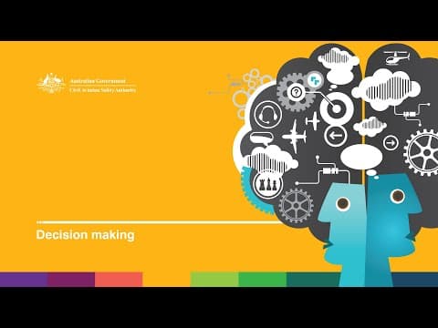 Human factors for pilots - Decision making thumbnail