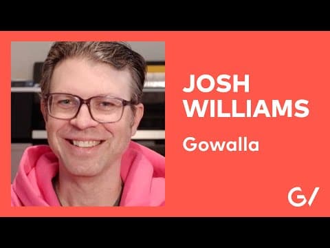 My Once and Future Travel Buddy: M.G. Siegler Speaks With Gowalla Founder & CEO Josh Williams thumbnail