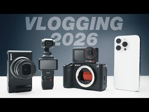Best Cameras for Vlogging! (Cheap to Expensive) thumbnail