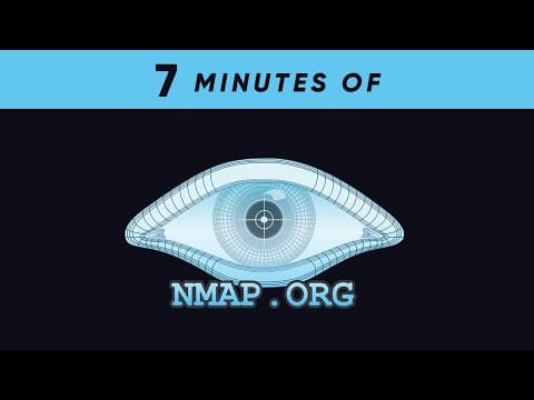 Learn Nmap in 7 Minutes! thumbnail
