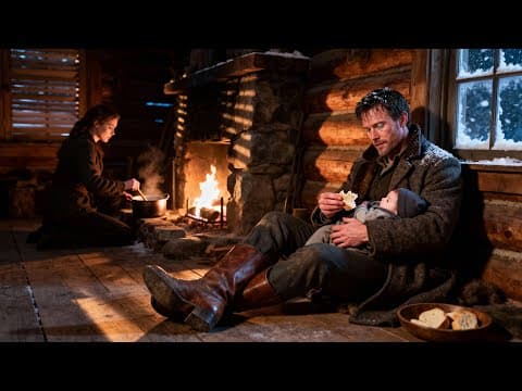 A Poor Girl Let A Man And His Daughter Stay For One Night, Not Knowing He Was A Millionaire Cowboy.. thumbnail