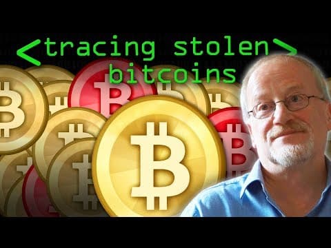 Stolen Bitcoin Tracing - Computerphile thumbnail