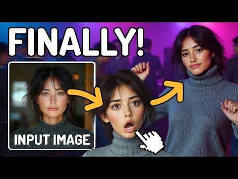 Create CONSISTENT CHARACTERS from an INPUT IMAGE with FLUX! (ComfyUI Tutorial +  Installation Guide) thumbnail