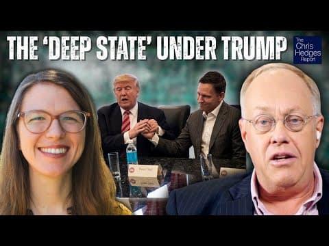The Rise of the Thielverse & the Surveillance State (w/ Whitney Webb) | The Chris Hedges Report thumbnail