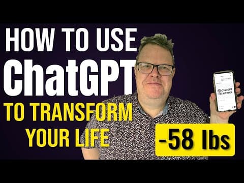 How to Use ChatGPT to Transform Your Life (Full Tutorial) thumbnail