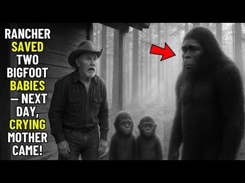 Old Rancher Rescues Two Young Bigfoots — A Forest Story thumbnail