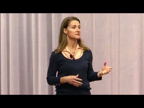 Melinda Gates: Pursue Passions with a Vengeance [Entire Talk] thumbnail