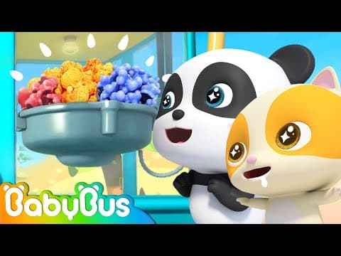 I Love Popcorn Song | Ice Cream | Colors Song | Nursery Rhymes | Kids Songs | BabyBus thumbnail