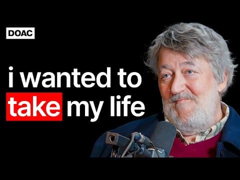 How Stephen Fry Faced Mental Illness and Success thumbnail