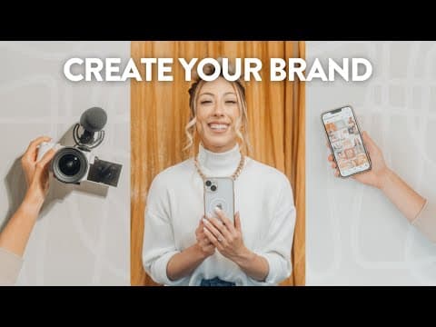 Build a POWERFUL Personal Brand on Social Media in 5 Steps | Branding shoot BTS  📸 thumbnail