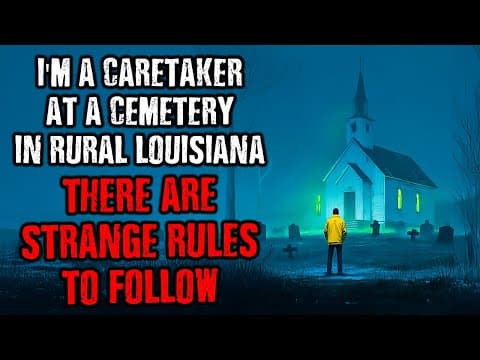 I'm a Caretaker at a Cemetery in Louisiana, There are STRANGE RULES to follow ! thumbnail