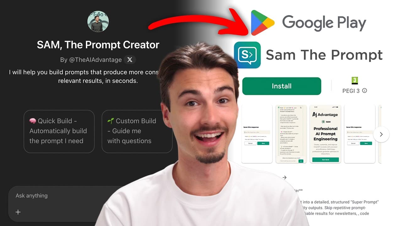 YouTube video player
