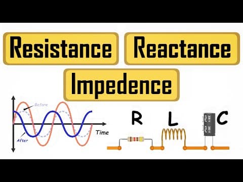 What are Resistance Reactance Impedance thumbnail