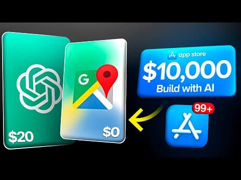 How I'd Make $200/Day Using Google Maps + AI Apps (No Code) thumbnail
