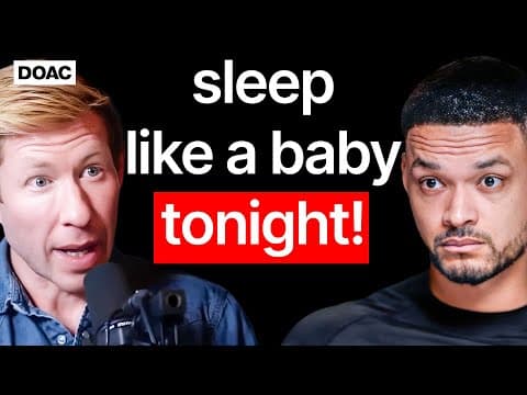 The World’s No.1 Sleep Expert: The 6 Sleep Hacks You NEED! Matthew Walker thumbnail