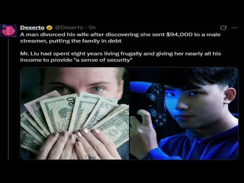She Donated All of Their Money to a Streamer thumbnail