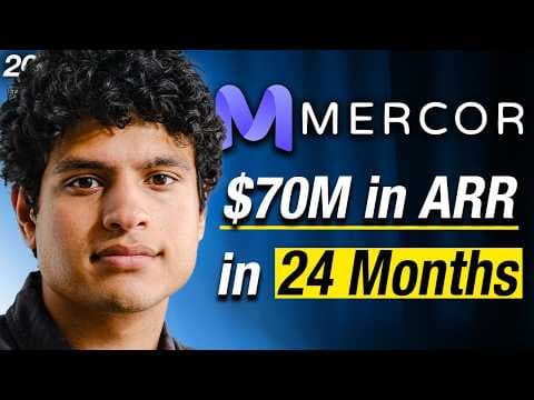 How Mercor scales fast and builds a unicorn team thumbnail