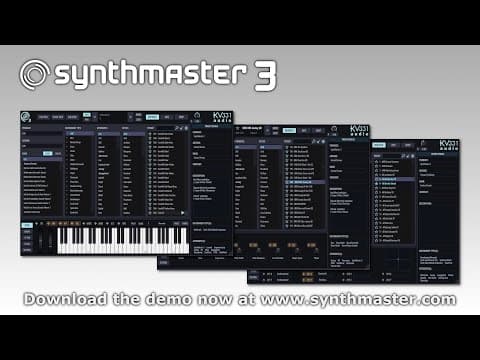 Introduction to SynthMaster 3 User Interface thumbnail
