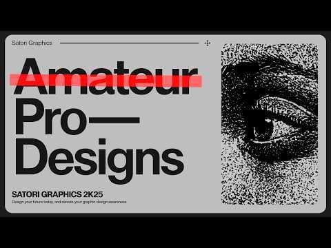 Why Your Designs Still Look Amateur (And How Pros Think Differently) thumbnail