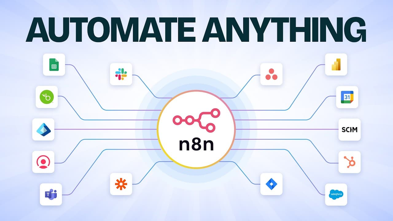 Build AI Agents with n8n | Complete Beginner’s Automation Course 2025 ...