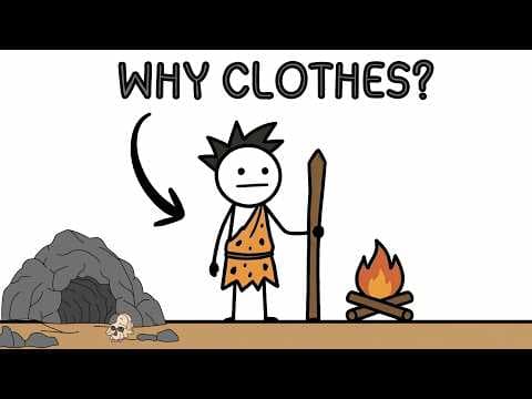 Why did humans start wearing clothes and what did it mean thumbnail
