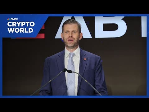 Eric Trump calls allegations World Liberty sold tokens to North Korean, Russian entities 'laughable' thumbnail