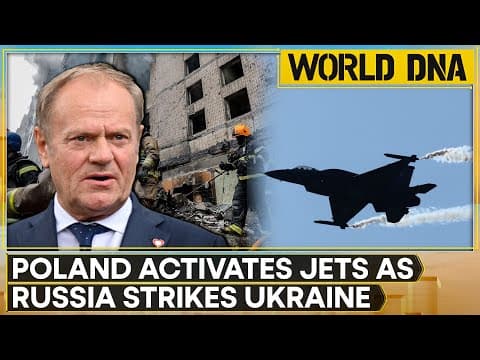 World DNA LIVE: Poland Activates Jets as Russia Strikes Western Ukraine | Russia-Ukraine War | WION thumbnail
