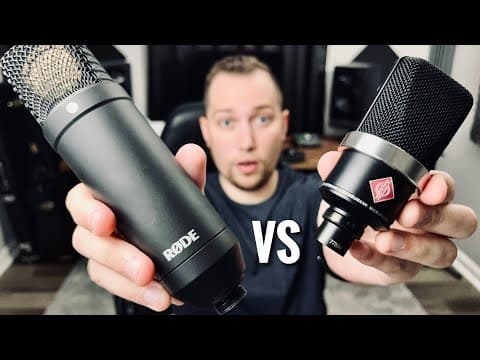 RODE NT1 vs Neumann TLM102: Which Mic Should I Choose? thumbnail