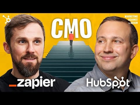 HubSpot & Zapier CMOs Share Their Career Advice For Marketers (#83) thumbnail