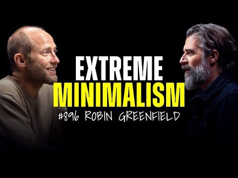 This Guy Literally Owns NOTHING: Find More Freedom With Less | Robin Greenfield thumbnail