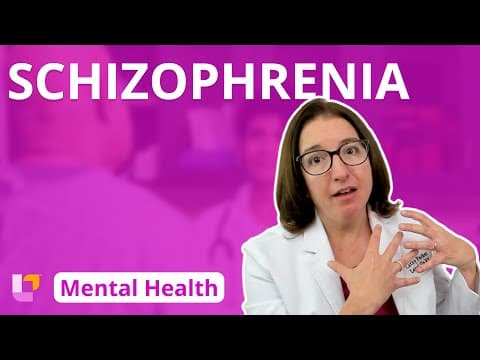Schizophrenia: Disorders - Psychiatric Mental Health Nursing |@LevelUpRN thumbnail