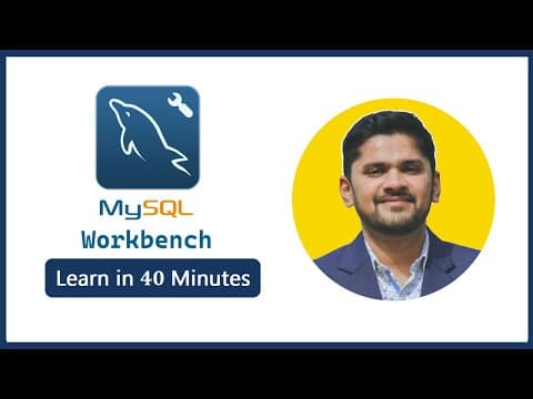 MySQL Workbench Tutorial for Beginners | Learn Workbench in 40 minutes | Amit Thinks | 2023 thumbnail