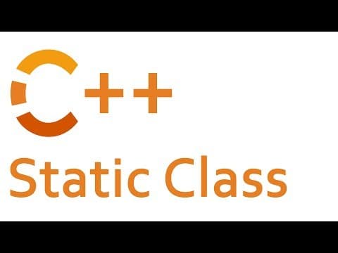 What Does the Static Keyword Mean in C++ Classes? thumbnail