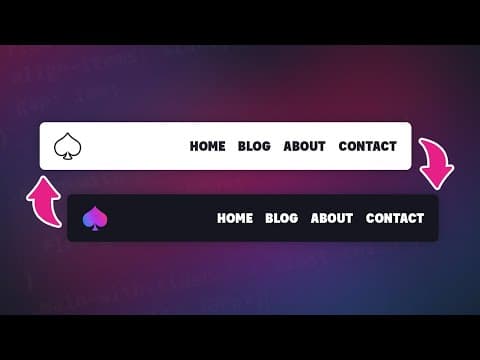 Easily change sticky nav styling on scroll thumbnail