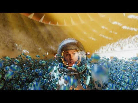 I put 40 Billion marbles in the Colosseum to find alien life thumbnail