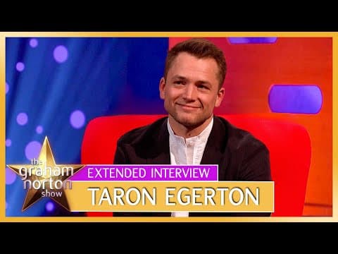 Taron Egerton Read Elton John's Diary | Extended Interview | The Graham Norton Show thumbnail