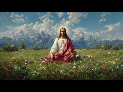 Breathe easy; Jesus waits in the open alpine field thumbnail