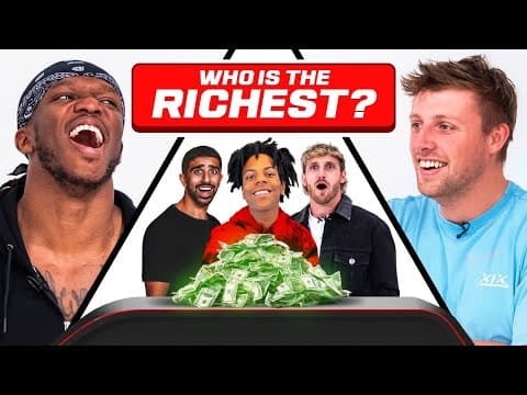 SIDEMEN REVEAL THE RICHEST YOUTUBER thumbnail