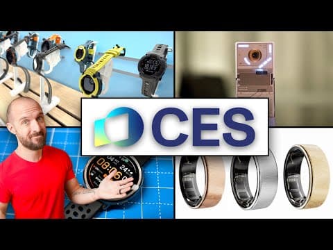 The BEST Health / Fitness Tech at CES 2025! thumbnail