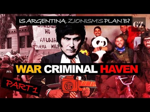 Why are Israeli war criminals hiding out in Patagonia? thumbnail
