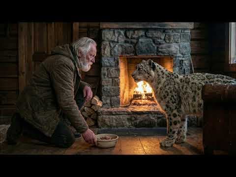 Man Saved Freezing Little Snow Leopard In His Home. Snow Leopard Rescues the Man Who Saved Her Cub thumbnail