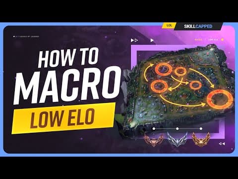 How to MACRO in LOW ELO - League of Legends thumbnail