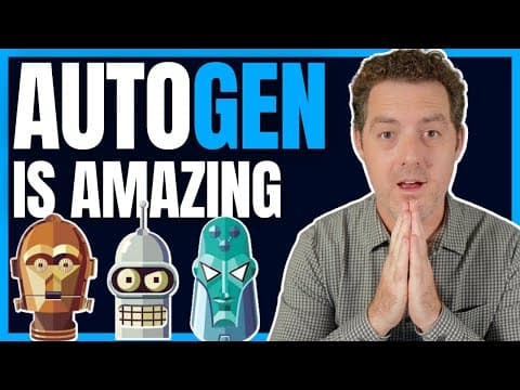 AutoGen FULL Tutorial with Python (Step-By-Step) 🤯 Build AI Agent Teams! thumbnail