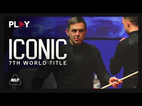 Ronnie O'Sullivan's 7th World Title! 🔥 Watch In Full On WST PLAY 👌 thumbnail