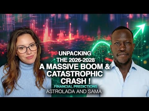 Historic STOCK BOOM and 2008 - Level CRASH Crisis! 2026-2028 Astrology Trends! thumbnail