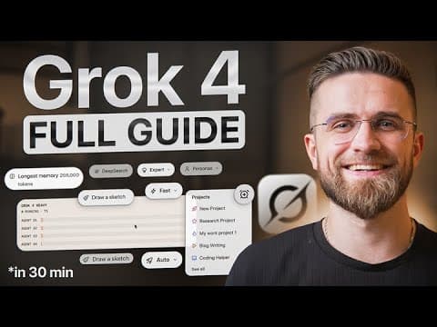 How to Use GROK 4 in 2026: A Beginner’s Setup Guide thumbnail