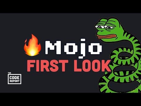 Mojo Lang… a fast futuristic Python alternative thumbnail